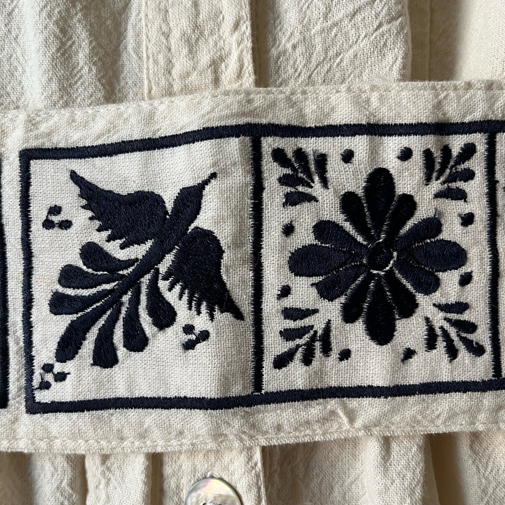 Artisan Cream Dress - Picture 6 of 8